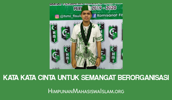 Kata Kata Cinta untuk Semangat Berorganisasi