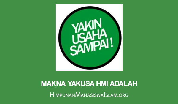 Makna Yakusa HMI Adalah