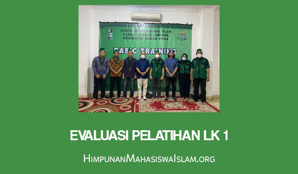 Evaluasi Pelatihan LK 1