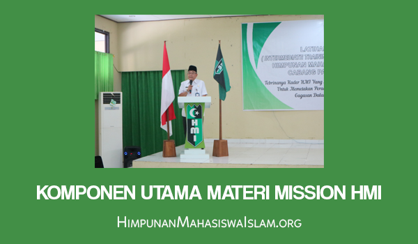 Komponen Utama Materi Mission HMI