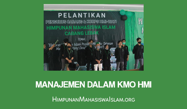 Manajemen dalam KMO HMI