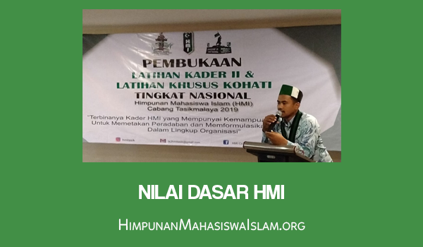 Nilai Dasar HMI