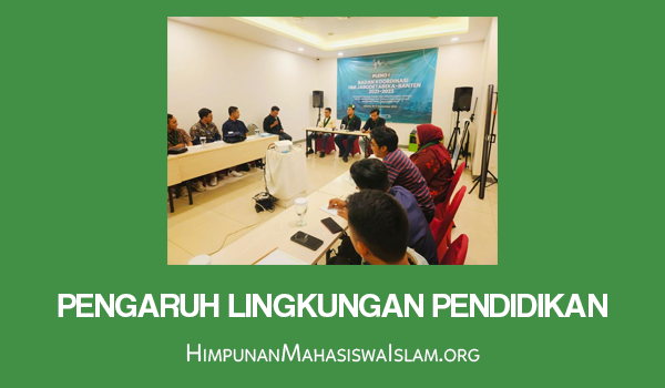 Pengaruh Lingkungan Pendidikan