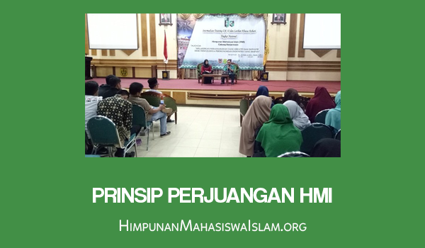 Prinsip Perjuangan HMI