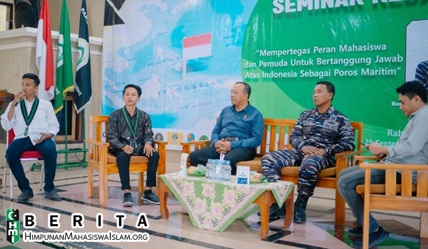 HMI Komisariat Abdurrahman Wahid Gelar Seminar Kebangsaan Bertema Maritim