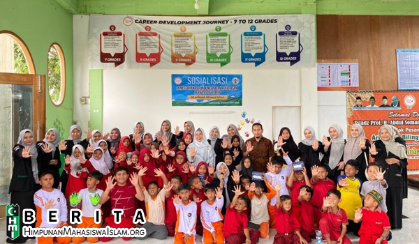 HMI Psikologi UIN Ar-Raniry Sosialisasikan Anti-Bullying di Sekolah