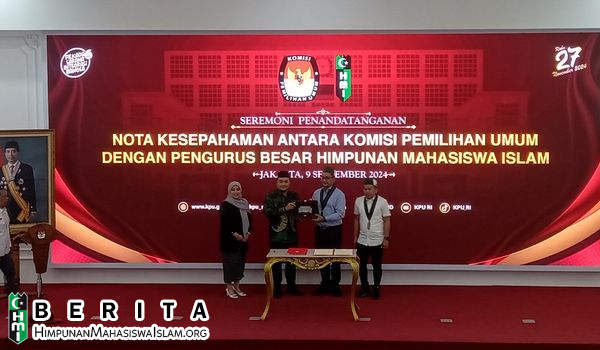 KPU Jalin Kolaborasi dengan PB HMI untuk Pemilu yang Lebih Baik