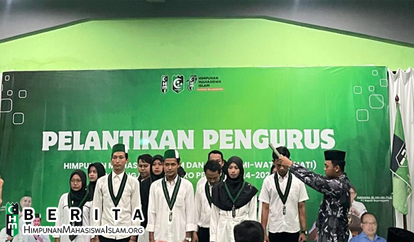 Pelantikan HMI Bojonegoro 2024-2025 Berjalan Sukses