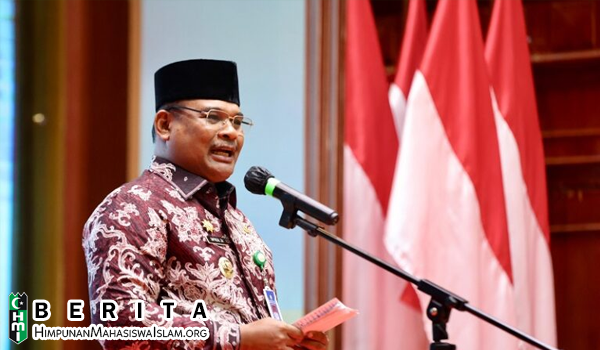 Pesan Pj Gubernur untuk Kader HMI yang Baru Dilantik